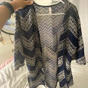 Beautiful blue cardigan